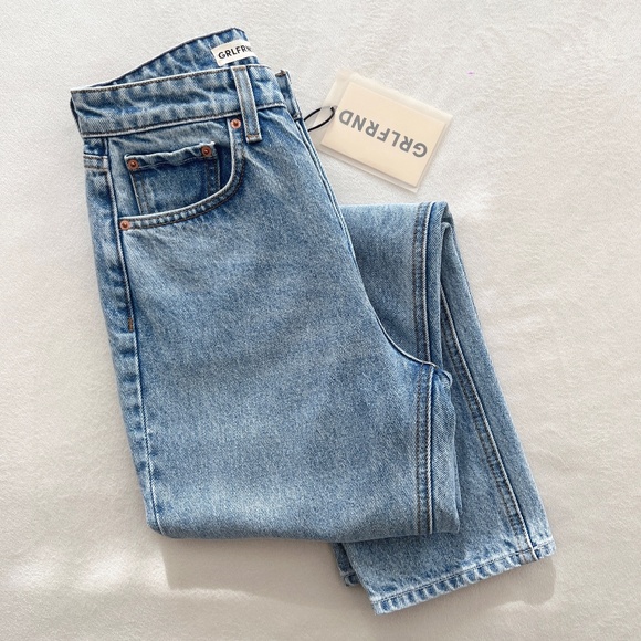 GRLFRND Karolina High Rise Straight Crop Jeans - Picture 5 of 10